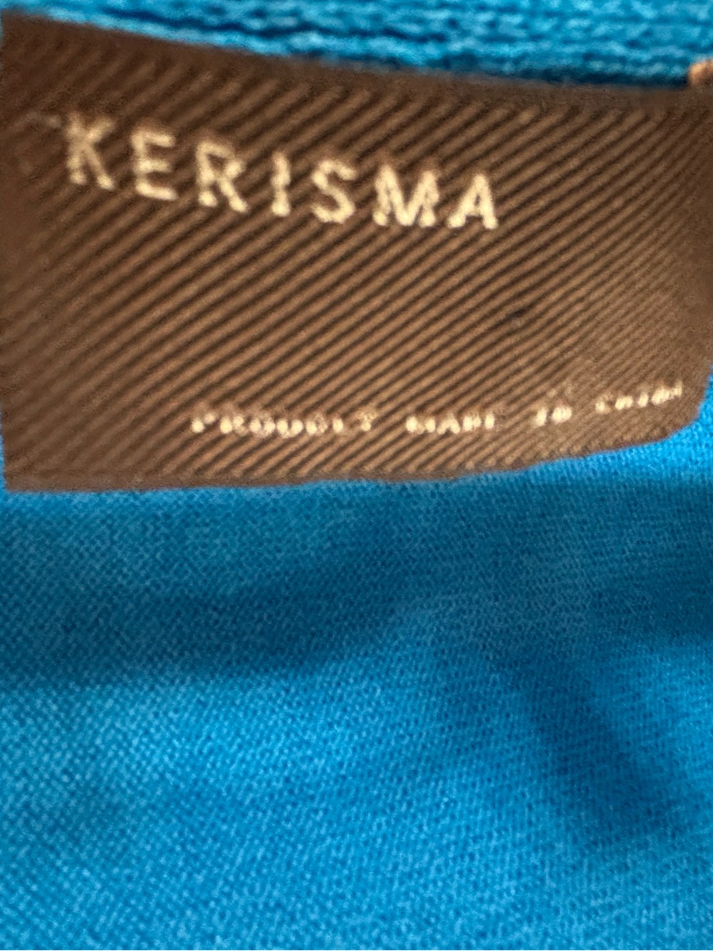 KERISMA Blue Eden Poncho Perfect for Travel - Picture 4 of 5